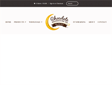 Tablet Screenshot of chocolatemoonshine.com